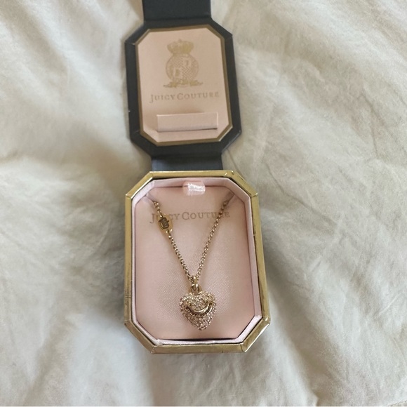 Juicy Couture Jewelry - Juicy Couture My Heart Belongs to Juicy Necklace